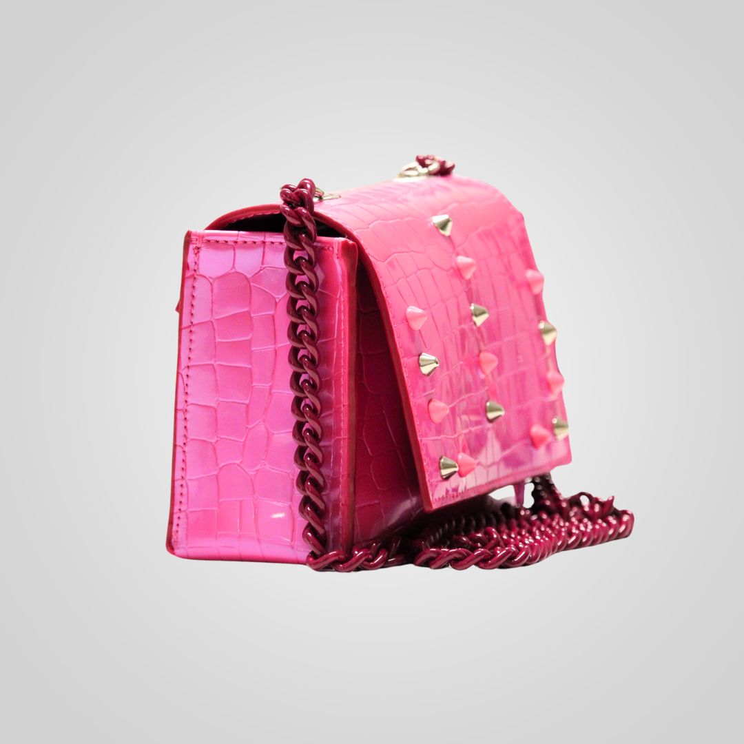 Borsa Portofino min fucsia con tracolla